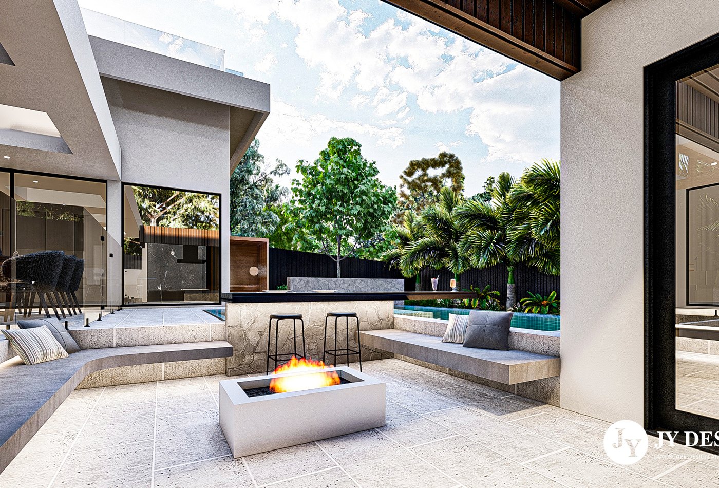 Premium landscape construction